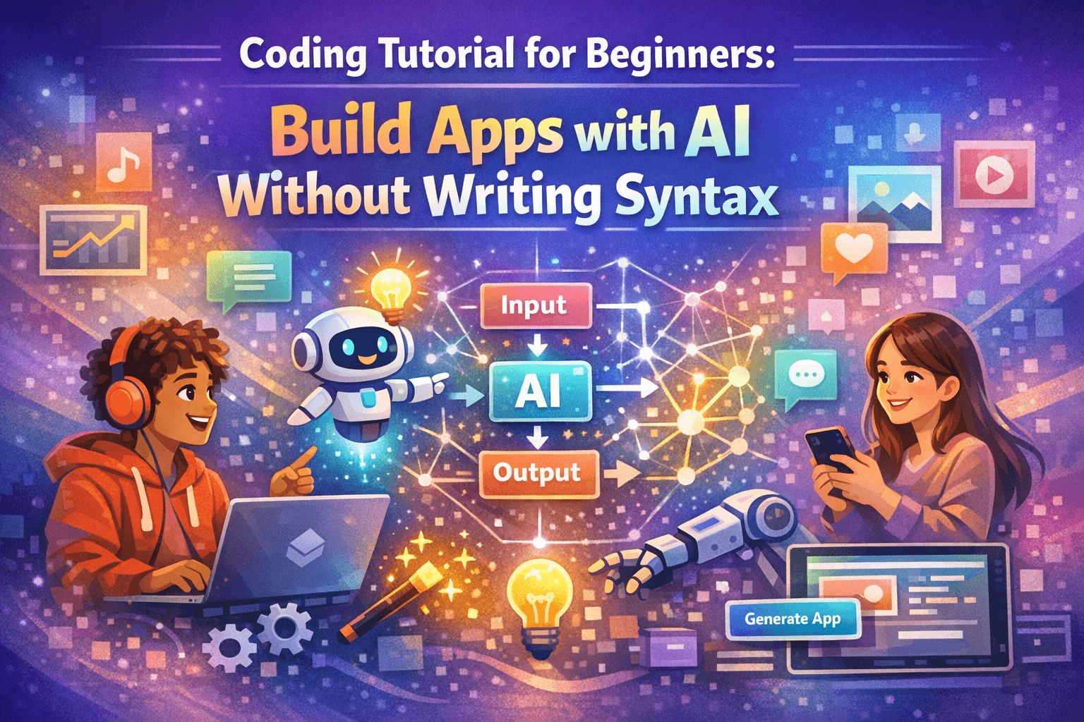 Vibe Coding Tutorial for Beginners: Build Apps with AI Without Writing Syntax
