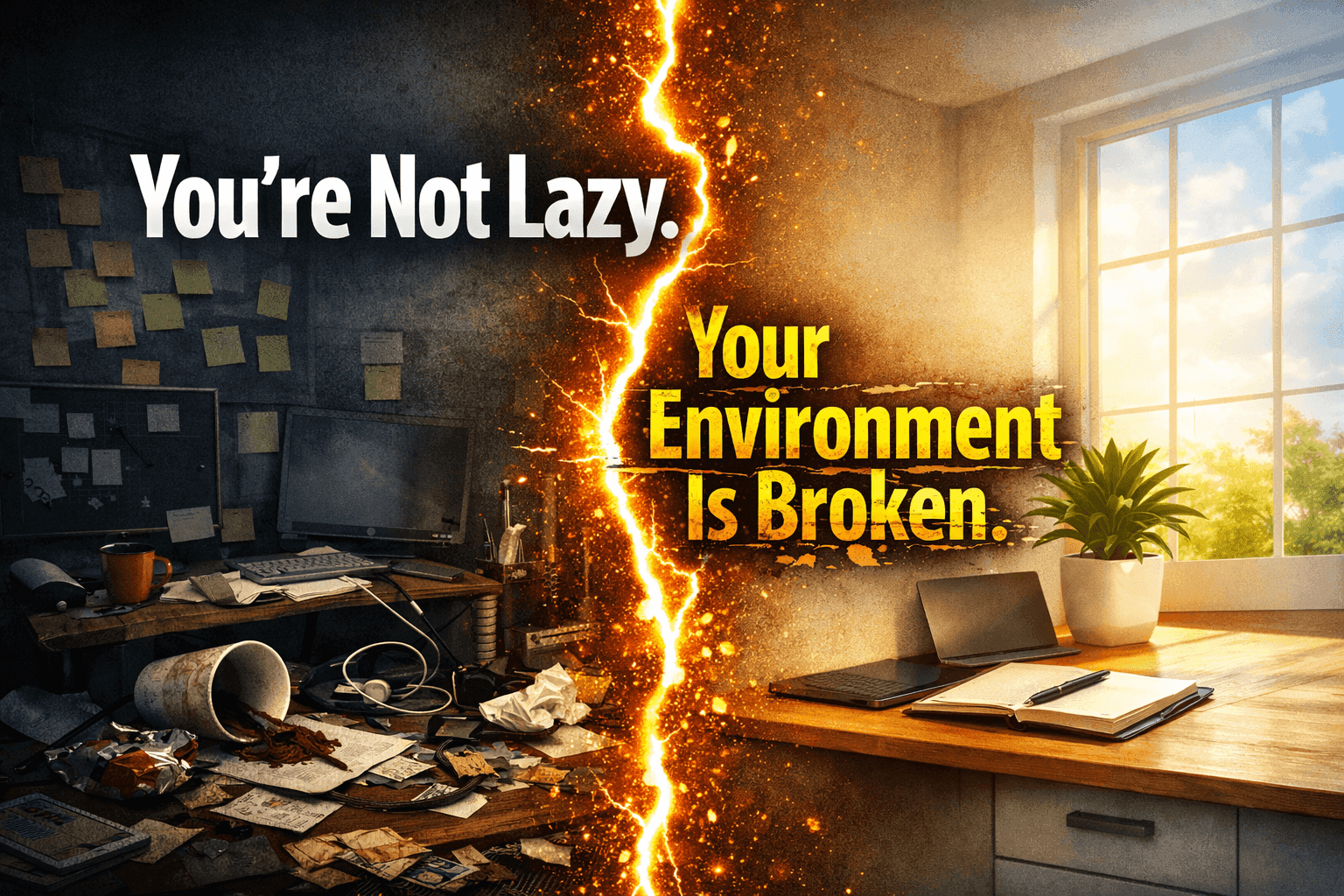 You’re Not Lazy- Your Environment Is Broken