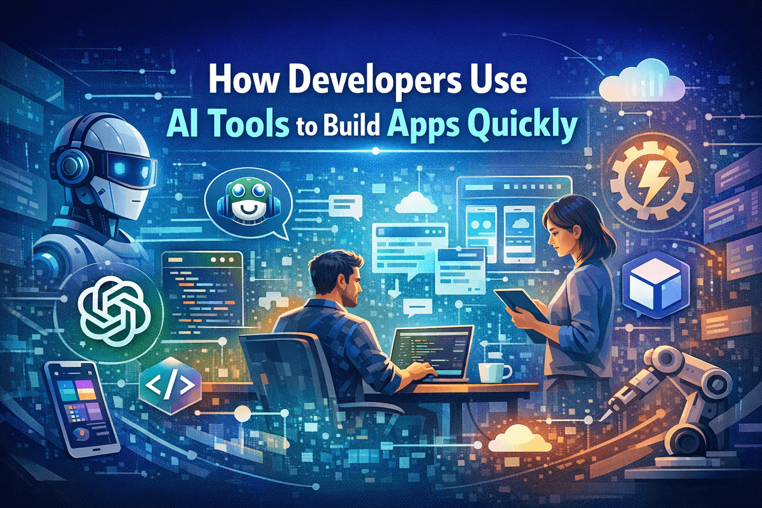 How developers use AI tools to build apps quickly
